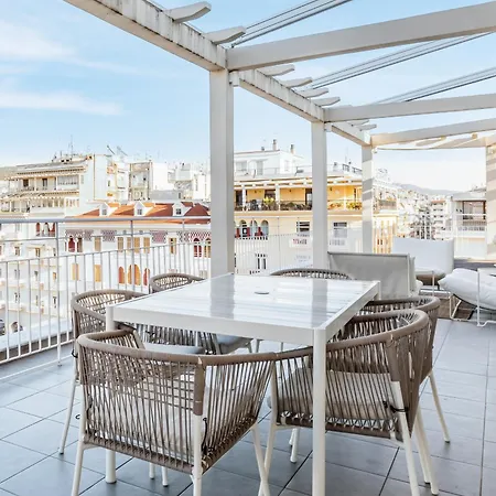 Apollo, Luxe Aristotelous Penthouse, City View Thessalonique Extérieur photo