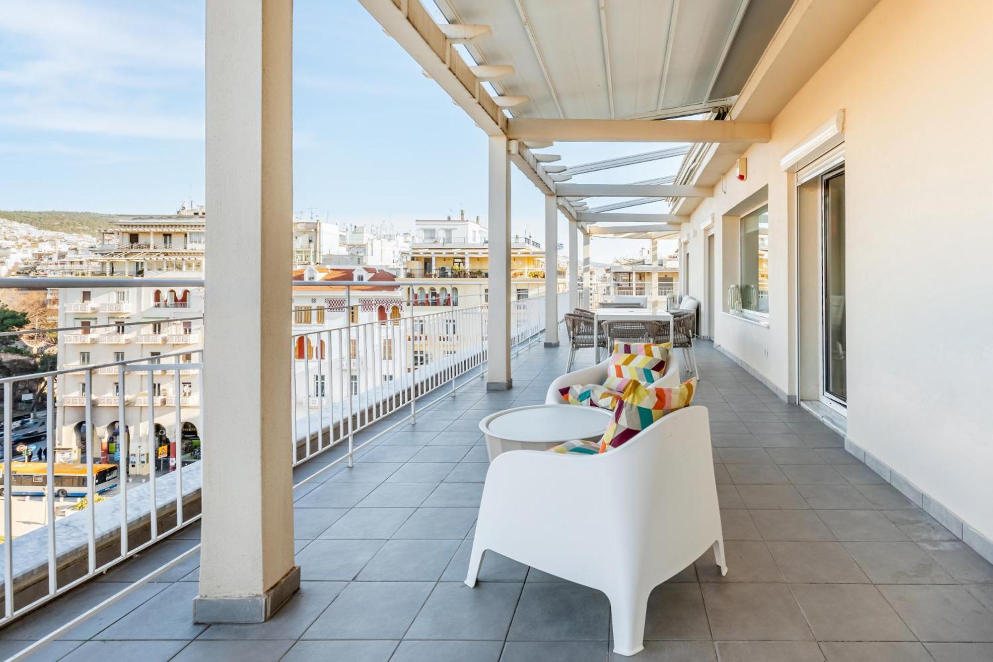 Appartement Apollo, Luxe Aristotelous Penthouse, View *
